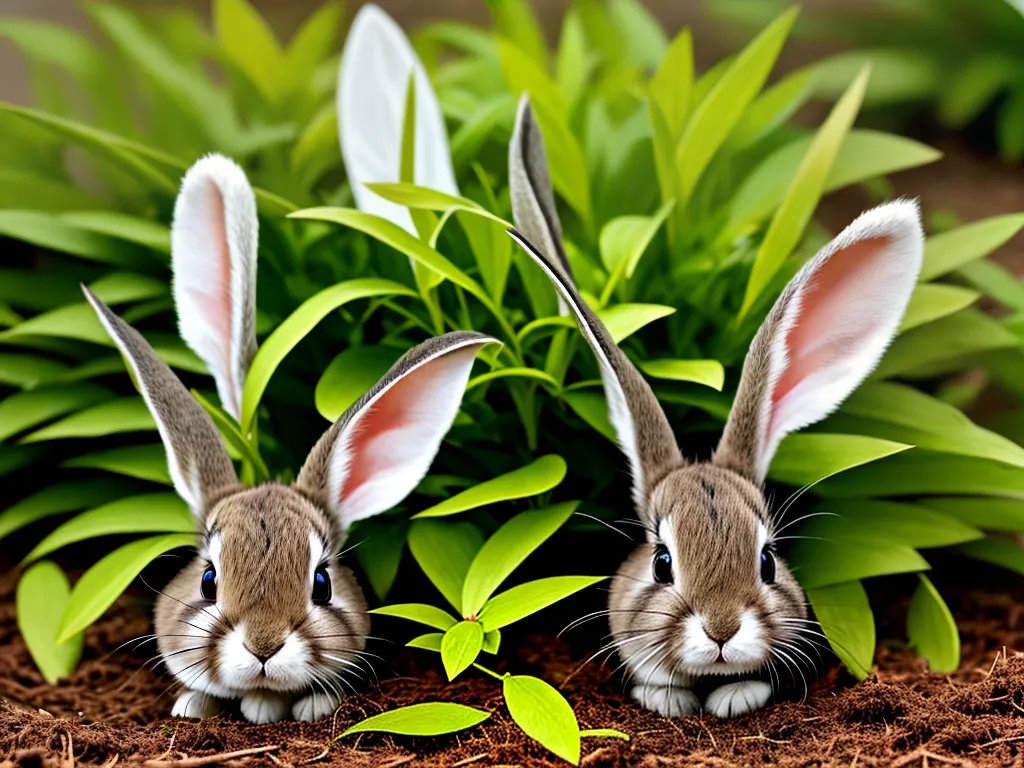 Fotos ruttya fruticosa planta coelhinho orelhas de coelho
