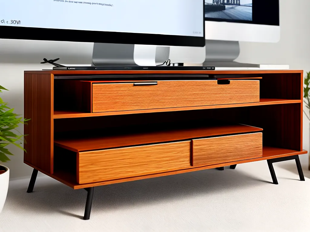 Suporte de Monitor de Madeira: DIY Simples