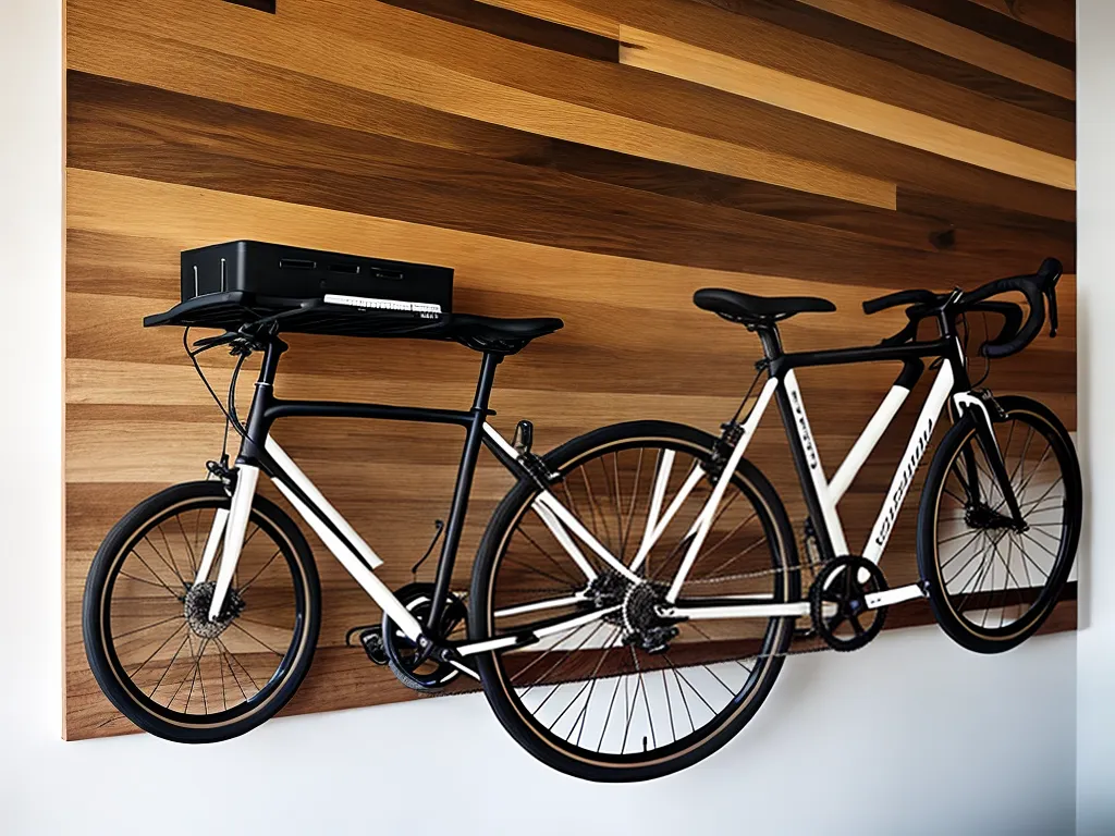 Suporte de Parede para Bicicletas em Madeira: DIY