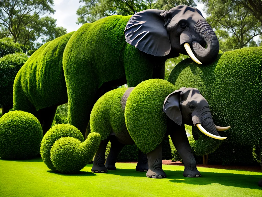 Esculturas Vivas: A Arte da Topiaria em Eventos