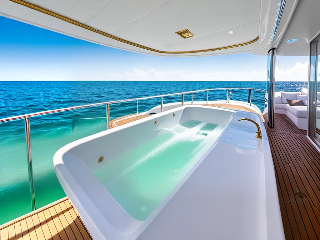 Ideias banheiras para uso em barcos e iates opcoes para viagens em alto mar