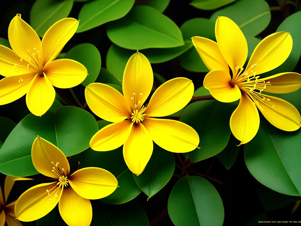 Ideias bauhinia tomentosa bauinia amarela bauinia sino