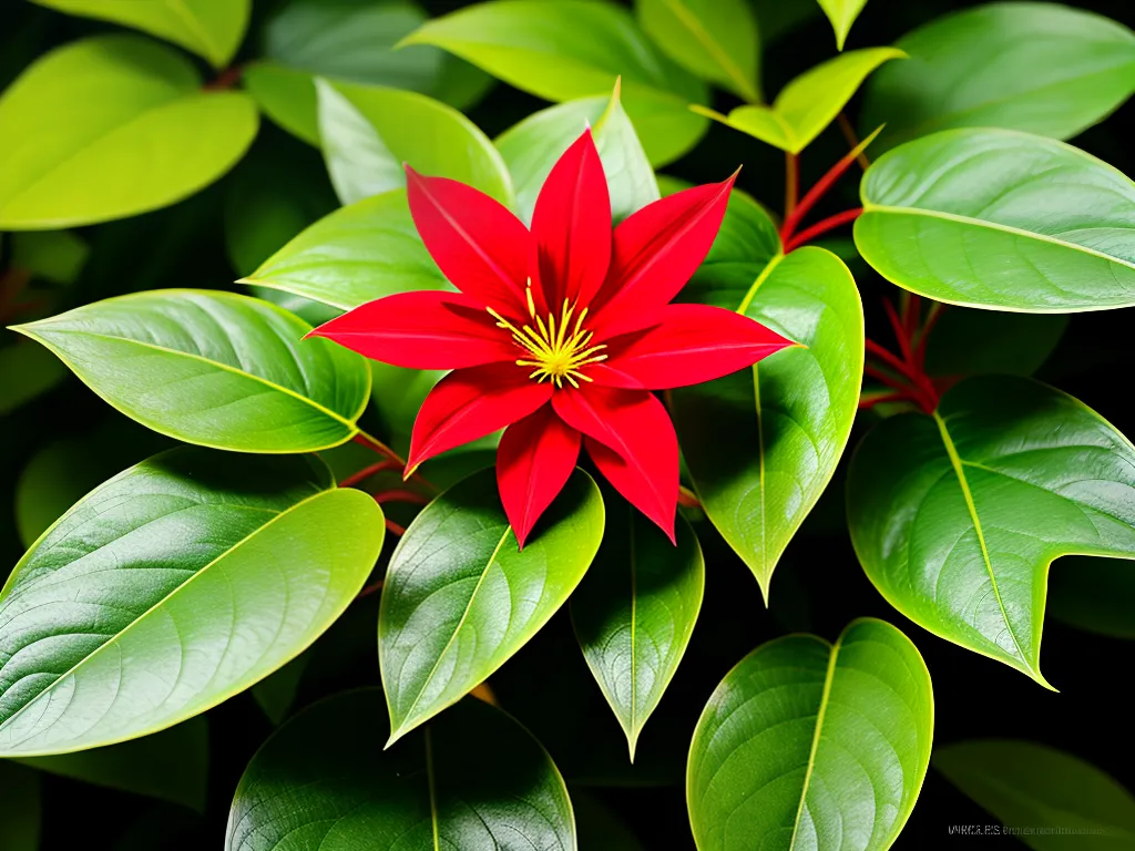 Ideias clerodendron speciosissimum clerodendro vermelho 1