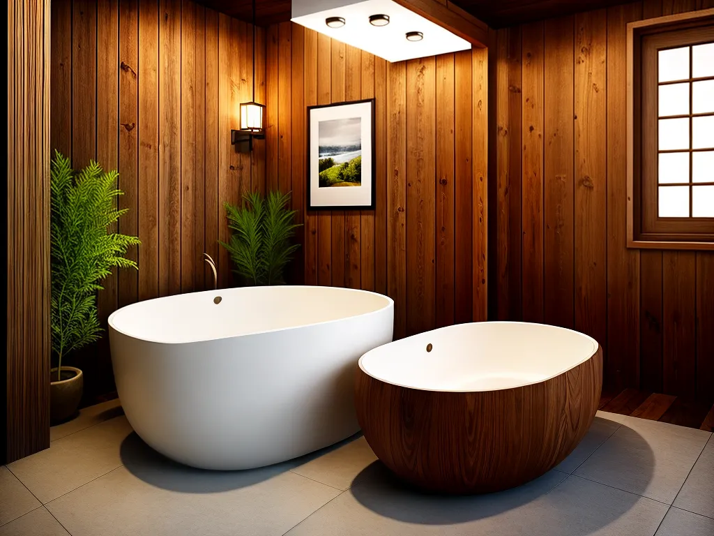 Ideias como construir uma banheira em casa