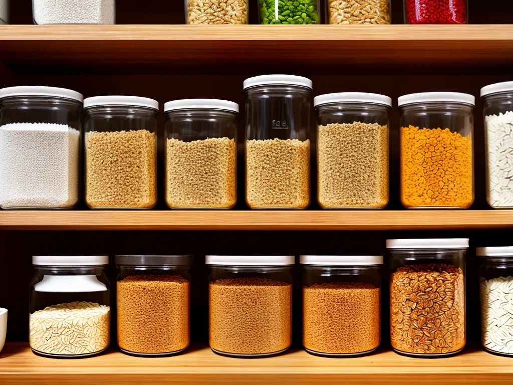 Ideias como guardar alimentos a granel