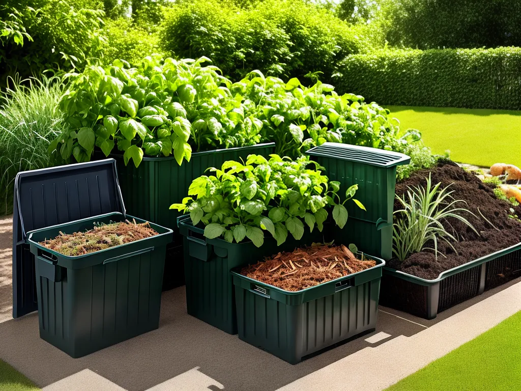 Ideias compostagem transformando residuos em adubo para um jardim sustentavel