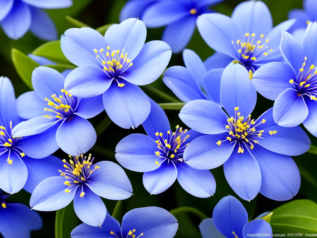 Ideias eranthemum pulchellum salvia azul camarao azul