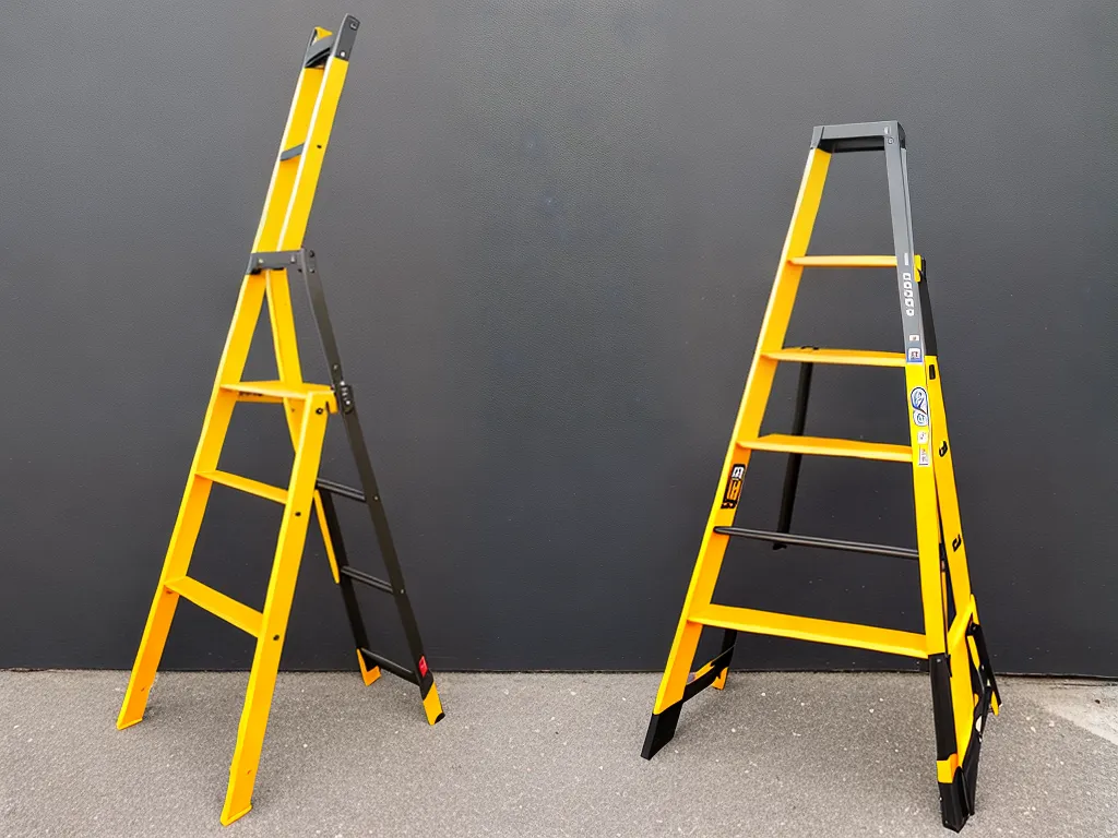 Ideias escadas portateis modelos para uso em pintura e reformas em geral 1