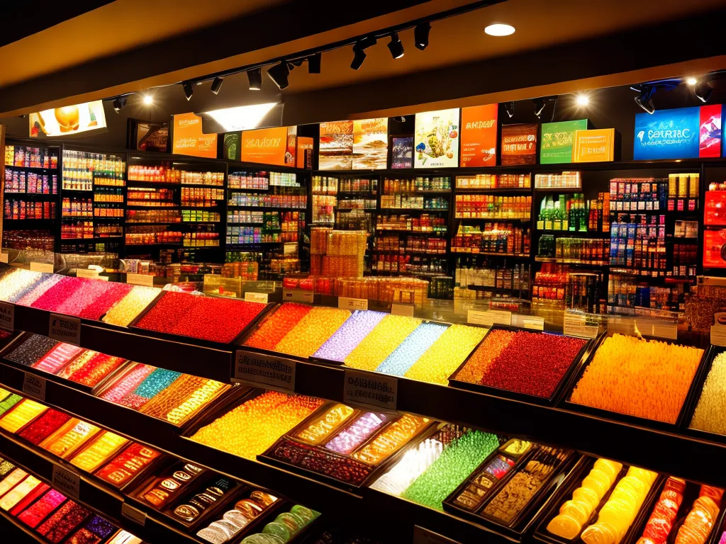 Ideias iluminacao para expositores de mercadorias
