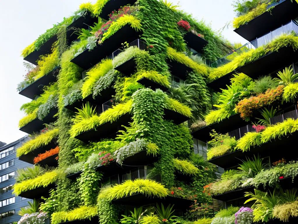 Ideias jardins verticais solucao sustentavel espacos limitados