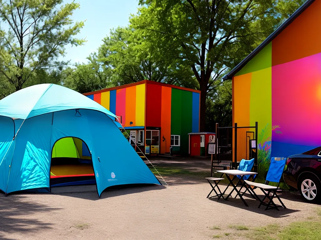 Ideias melhores destinos camping apreciar arte local