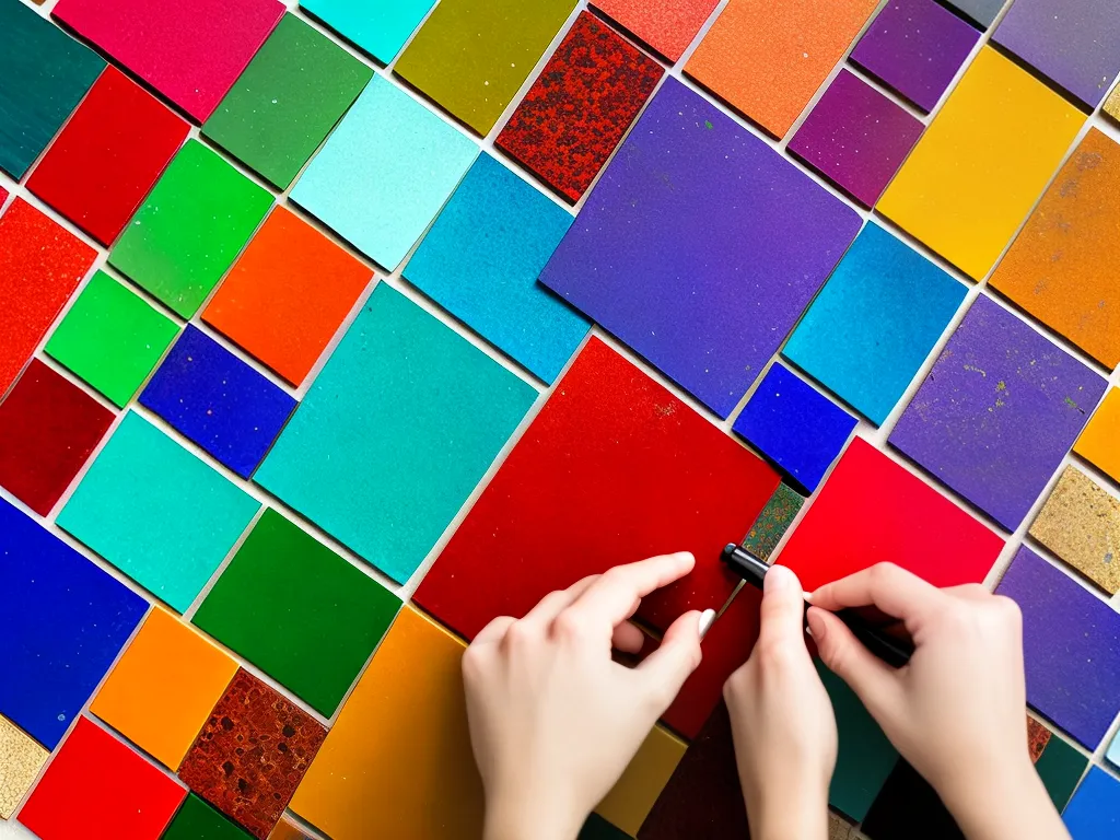 Ideias mosaico em acao tutorial criar painel azulejos quebrados Ideias mosaico em acao tutorial criar painel azulejos quebrados