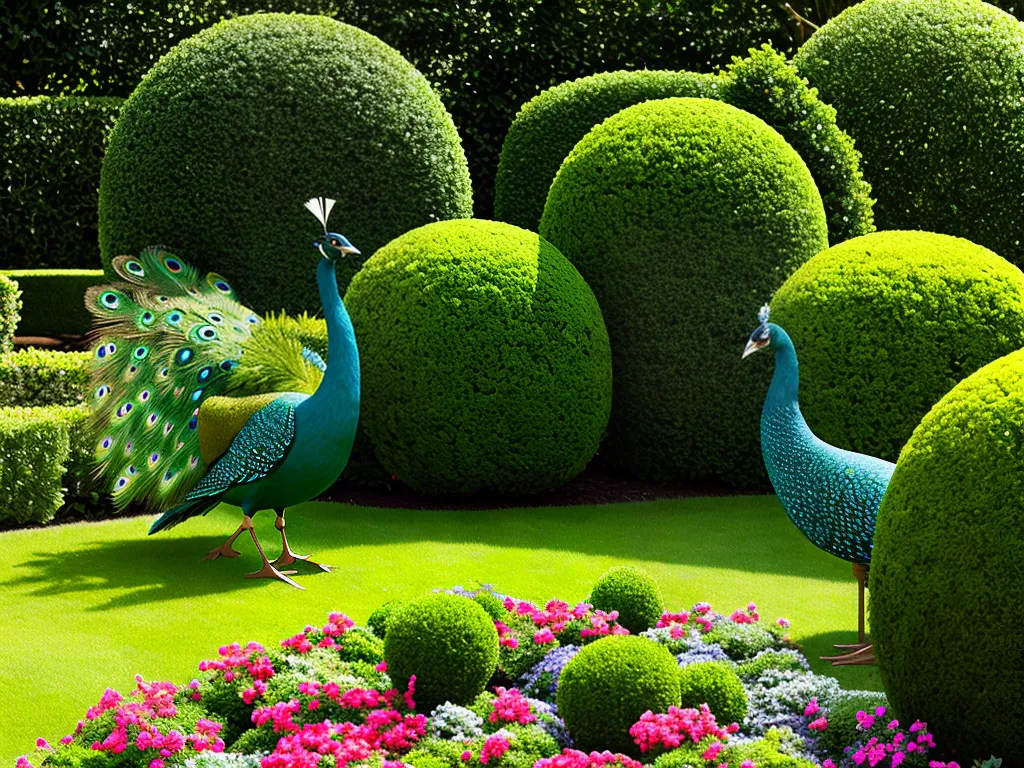 Ideias topiaria e jardinagem como integrar esculturas de plantas em seu jardim