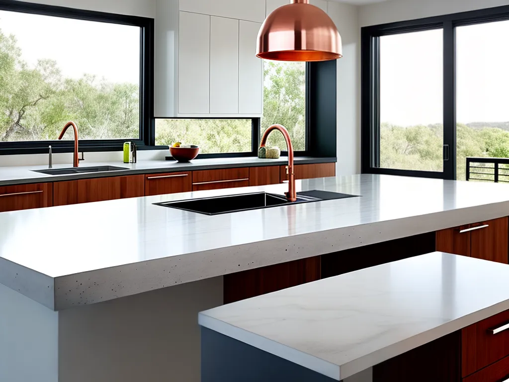 Imagens 10 materiais incriveis para bancadas de cozinha