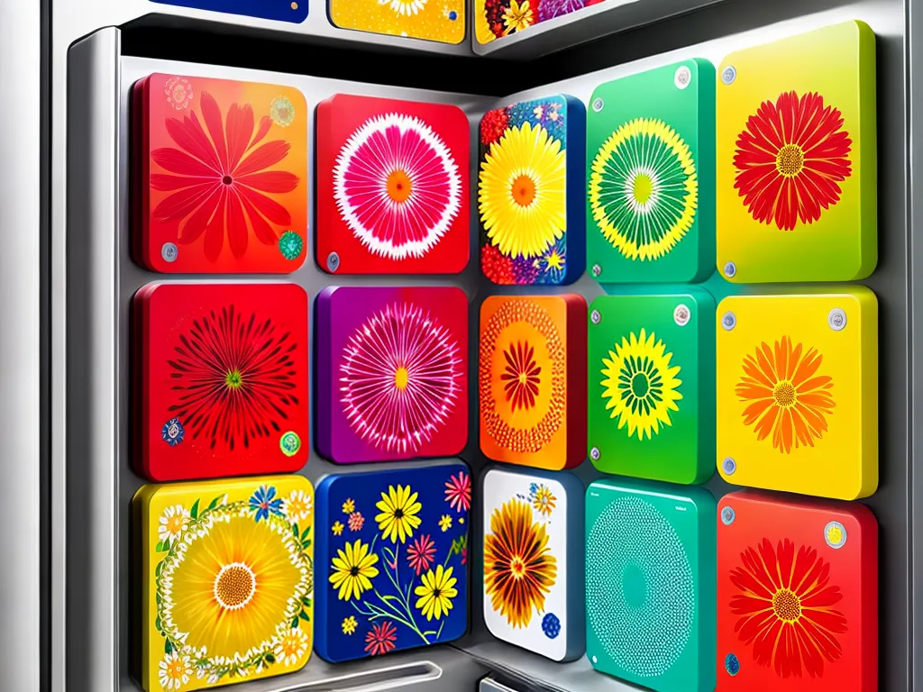 Imagens adesivos decorativos porta geladeira