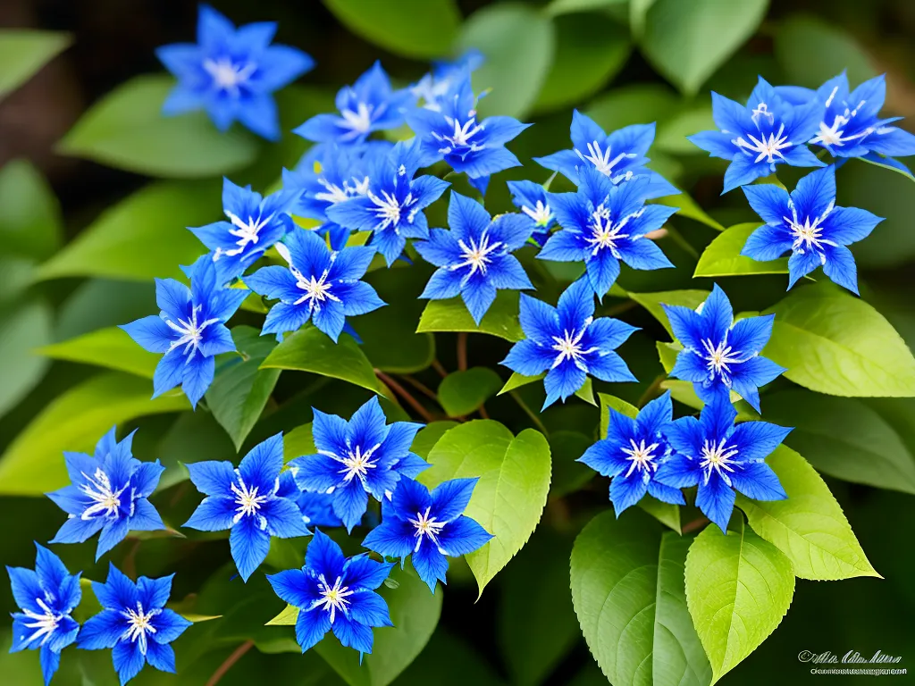 Clerodendrum Ugandense: Beleza Azul Africana