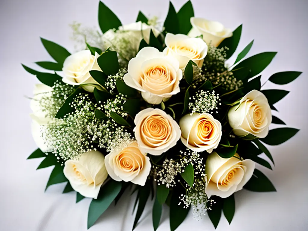 Imagens como criar arranjo floral casamento