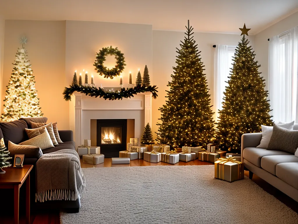 Imagens decoracao natalina espacos pequenos