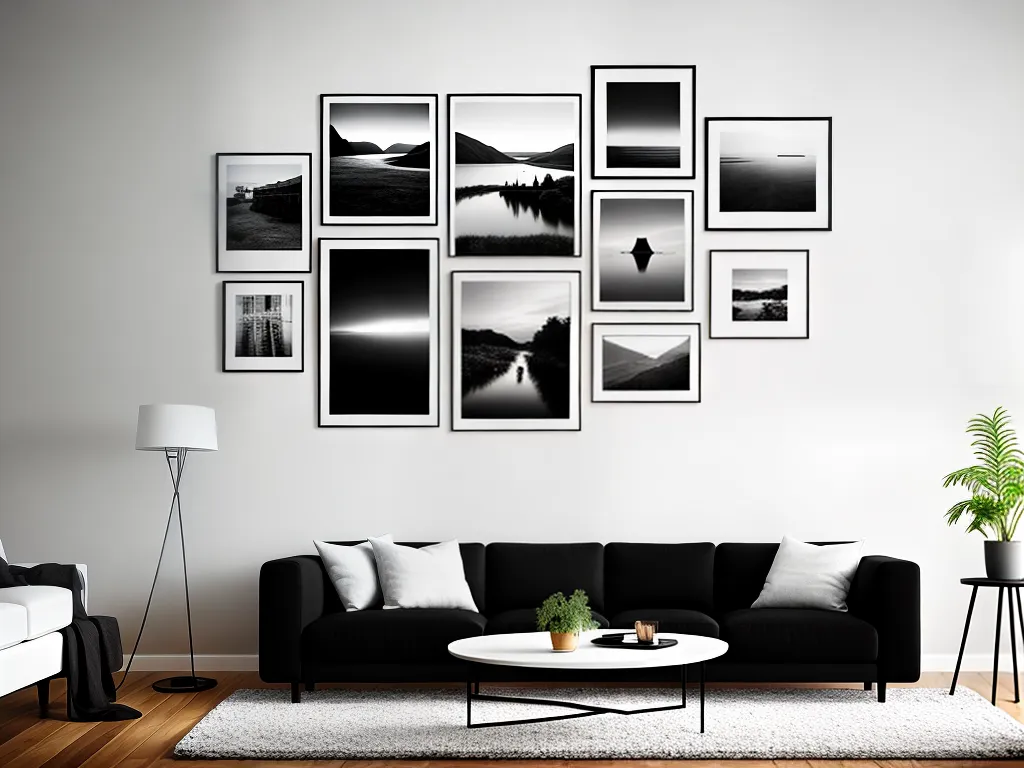 Imagens decorar apartamento com fotografias