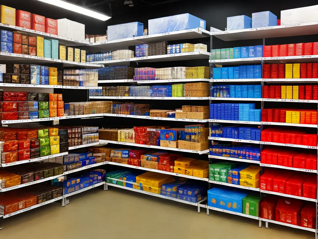 Imagens escolhendo revestimento expositor mercadorias