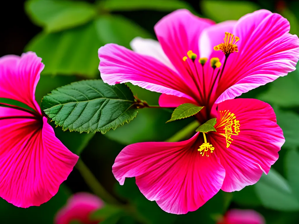 Imagens hibiscus striatus rosa do rio 1