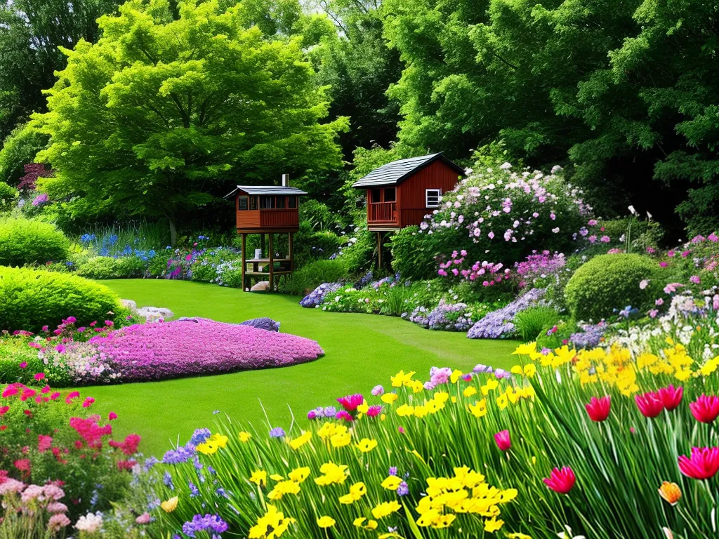 Imagens jardim atracao vida selvagem 1