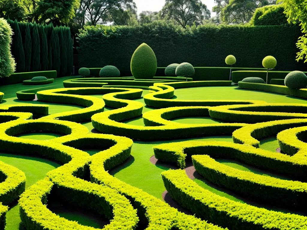 Imagens jardins formas esculturais