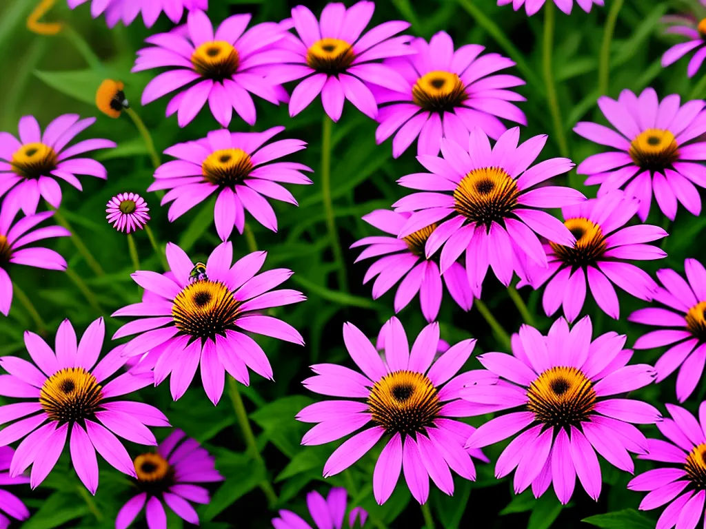 Imagens jardins plantas flores atraem abelhas solitarias