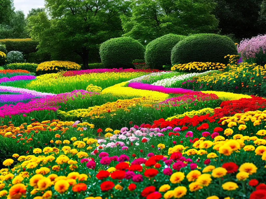 Imagens jardins plantas flores atraem besouros