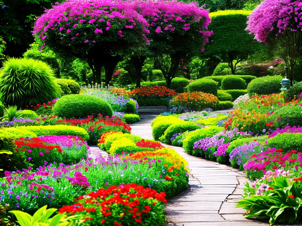 Imagens jardins trafego intenso