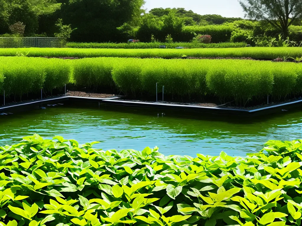 Imagens melhores praticas producao plantas ornamentais aquaponia