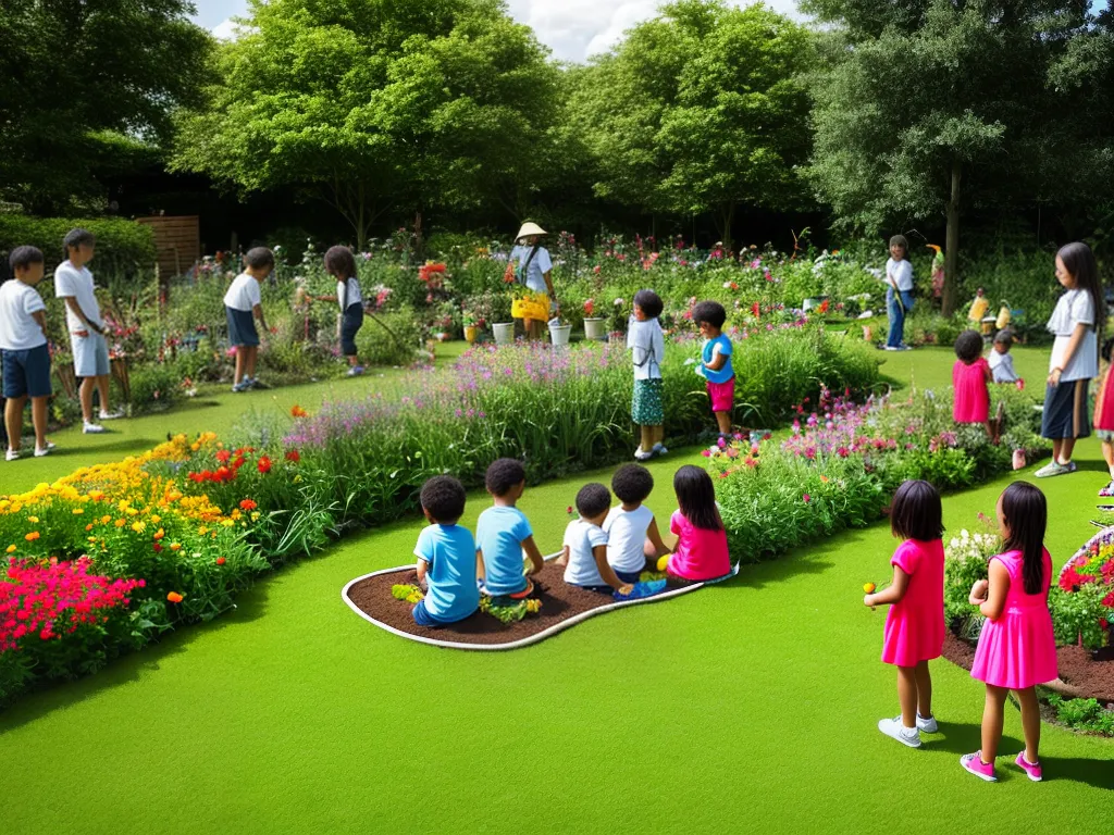 Imagens papel do jardim sustentavel na educacao ambiental