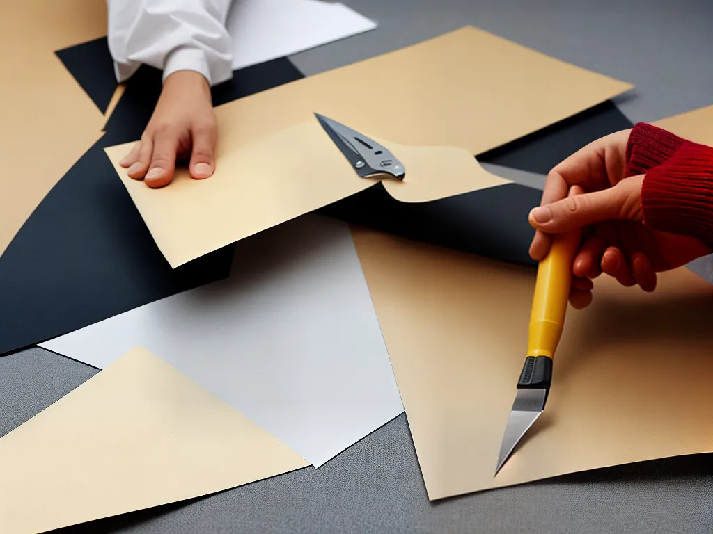 Imagens papelao e artesanato dicas para trabalhar com diferentes espessuras