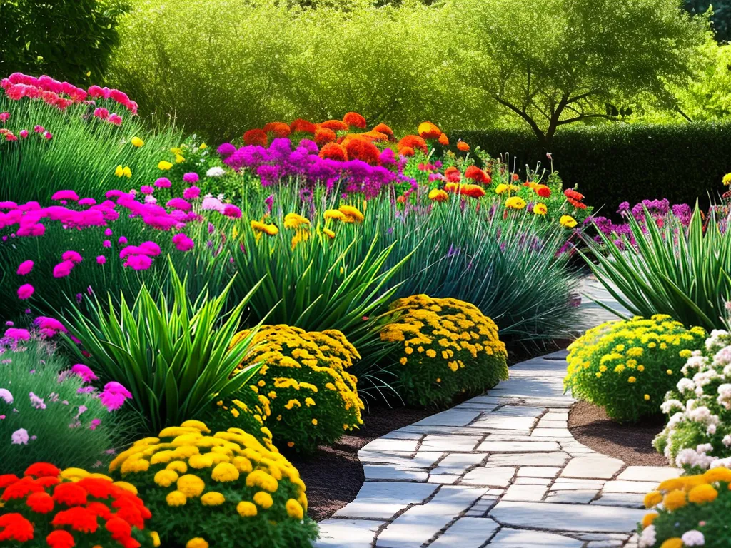 Imagens plantas jardins tolerantes calor