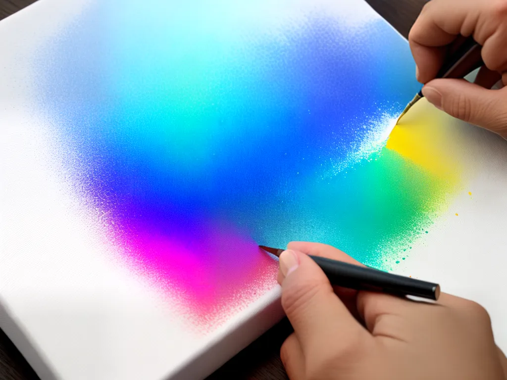 Imagens tecnicas de pintura com mascaras e estencois